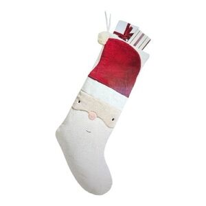 Crate&kids Wonderland Velvet Light Santa Kids Christmas Stocking